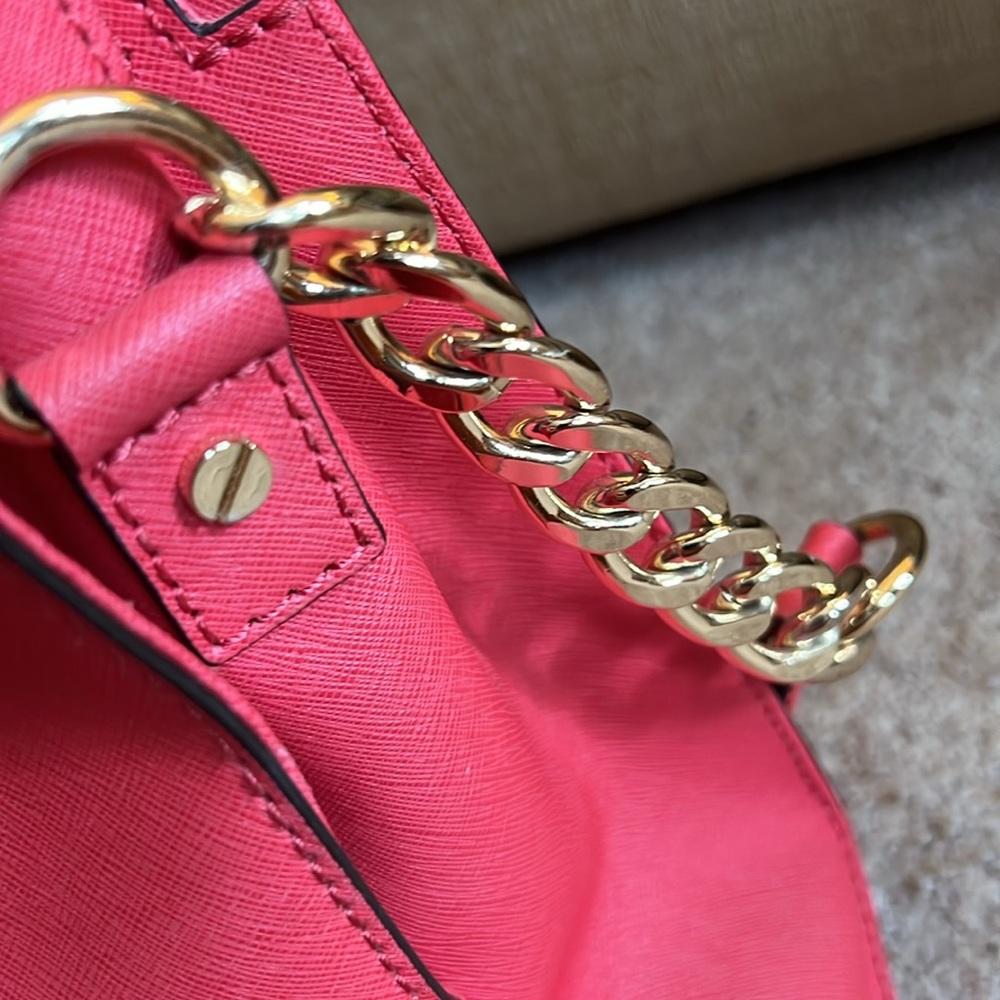 Coral Colored Purse - Picture 10 of 11